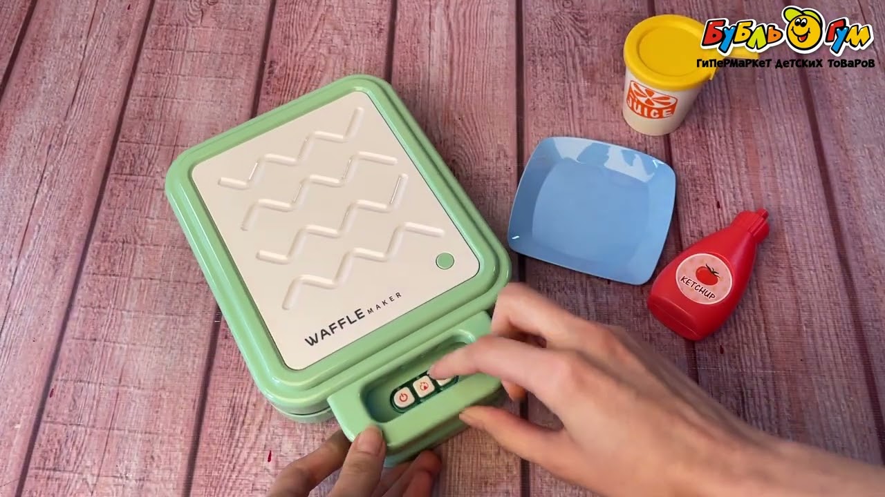 Набор игровой Lanson Toys Вафельница функциональная со светом и звуком - видео
