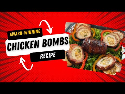 Award-winning Smoked Chicken Bombs - Full Tutorial & Recipe