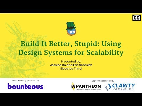 Build It Better, Stupid: Using Design Systems for Scalability