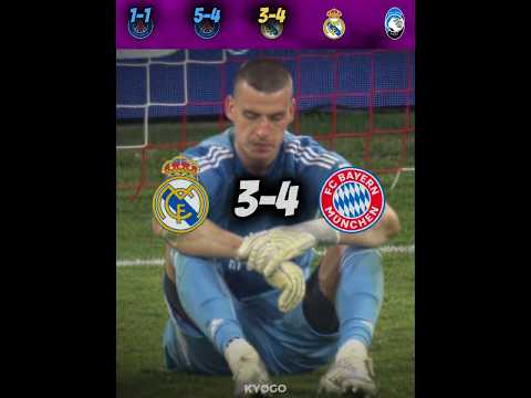 Last 5 Bayern Munich UCL Matches 💀