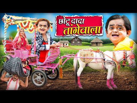 CHOTU DADA TANGE WALA | छोटू दादा तांगे वाला | Khandesh Hindi Comedy | Chotu Dada New Comedy 2024