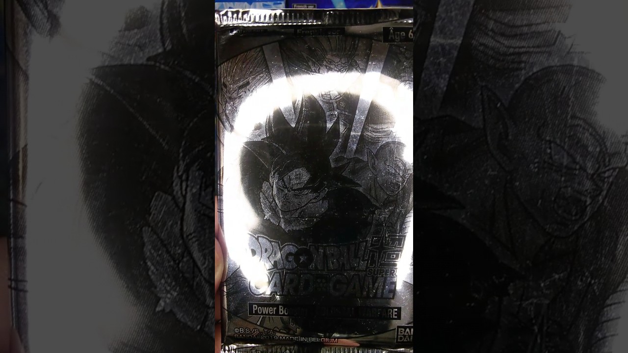 [DBS CG] - Ouverture - Power Booster : Colossal Warfare #shorts #dbs #bandai
