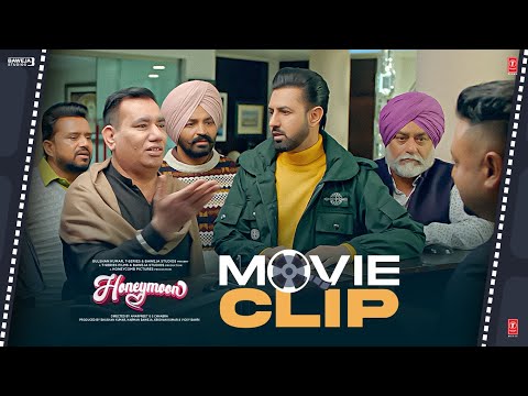 "Budheya Da Ke Kaam Honeymoon Te"😂 | Honeymoon (ਹਨੀਮੂਨ) Movie Scene | Gippy Grewal, Jasmin