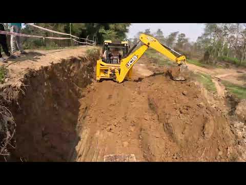 JCB 3DX BACKHOE WORKING Streaming Live from my #GoPro