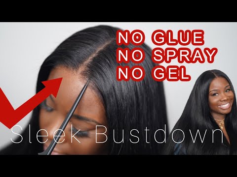 GLUELESS 24 inch Bust Down Melt & Style | No Baby Hair Closure Wig Install ft Yolissa hair Review🥰