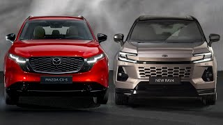 2026 Mazda CX-5 vs Toyota RAV4 🔥 Design Comparison