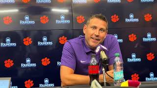Clemson WBB head coach Shawn Poppie Previews 2026 Season