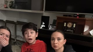 Nos espantaron mientras grabábamos
