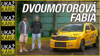 4K | ABSOLUTNĚ ŠÍLENÝ!!! | DVA MOTORY VE FABII | MUMLA GARAGE