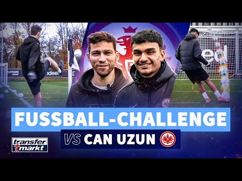 FUSSBALL CHALLENGE GEGEN CAN UZUN! ⚽️ | Beat the Pro