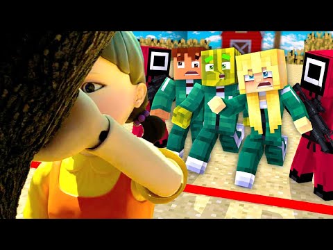 SQUID GAME in MINECRAFT 1.17?! - (KOMPLETTE SERIE)