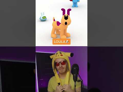 Pocoyo voice Impressions 🤪 #shorts