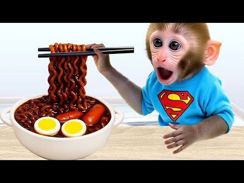 Monkey Baby Bon Bon and the Battle With Junk Food While Sick