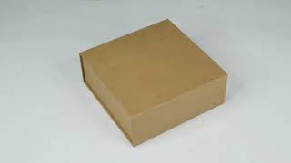 Unique Personalized Kraft Flap Open Gift Boxes for Your Loved Ones!