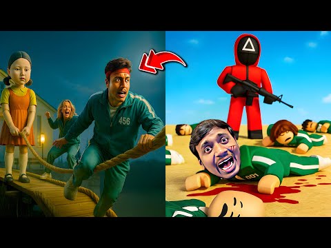 SURVIVED SQUID GAME 3 in ROBLOX