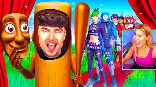 Ich STREAMSNIPE DYLEXA'S SKIN CONTEST und sie RASTET KOMPLETT AUS ... Fortnite