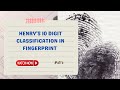 Fingerprint Classification and Identification
