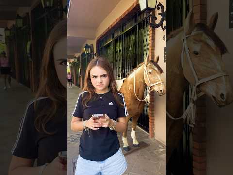 Mily a Égua #shortsvideo