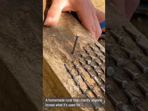 Homemade Farming Equipment: The Tool You Didn’t Know Was for Removing Corn Kernels! 🌽