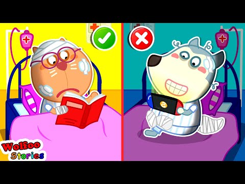 Don't Pretend to Be Sick, Wolfoo! ⭐️ Good Manners for Kids @KatFamilyChannel