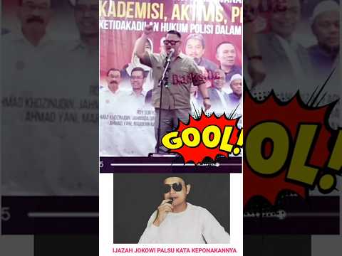 Ijazah Jokowi Itu Palsu Kata Keponakannya #jokowi #ijazahpalsu #termul #ternakmulyono #ugm #polisi