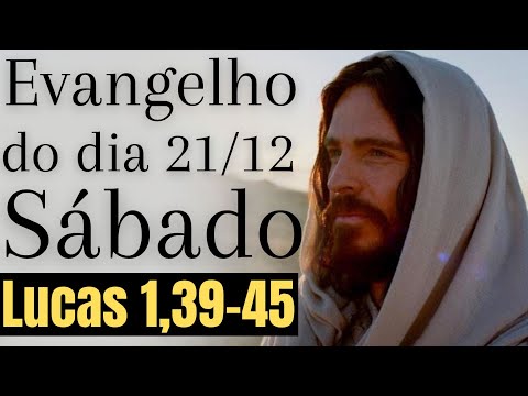 Evangelho do dia com reflexão, Sábado 21/12, Lc 1,39-45