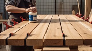 Building a GIANT Round Table: The Easiest Hack! (Amazing Design Concept)