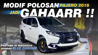 TAMPILAN MONOCHROME !! BIKIN MODIF PAJERO INI PAS BANGET DILIATNYA !!!