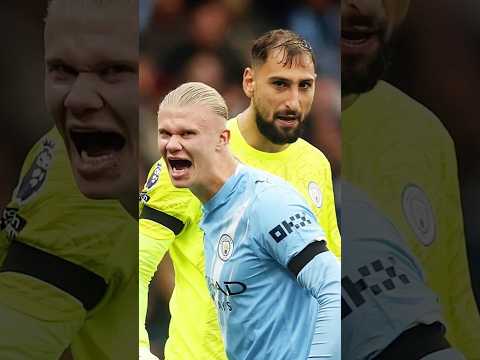Erling Haaland & Gianluigi Donnarumma #football #shorts #mancity #trending