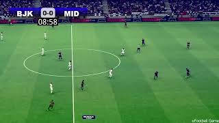 BEŞİKTAŞ - MİDTJYLLAND | eFootball 21 Türkçe Oyun
