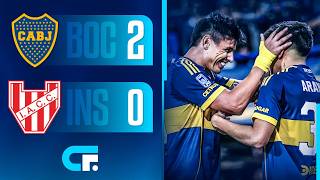 ✅ BOCA le GANÓ 2-0 a INSTITUTO por la FECHA 12 del TORNEO APERTURA