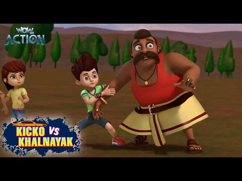 Tempo Anna Aur Kicko | Kicko Vs Khalnayak Compilation | 21 | Popular Cartoon for Kids | S2