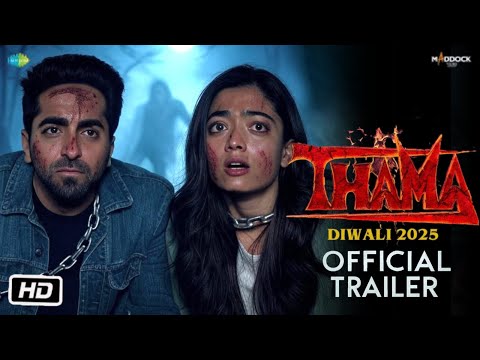 Thama Movie Trailer 2025 | Ayushmann Khurrana | Rashmika Mandanna | Nawazuddin Siddiqui | Concept