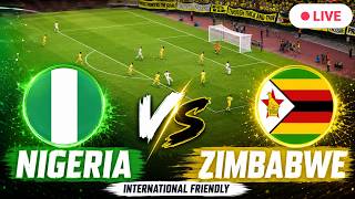 🔴Nigeria vs Zimbabwe | International Friendly Match Live Simulation | efootball 2026