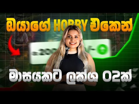 ඔයාගේ Hobby එකෙන් සල්ලි හොයන්නේ මෙහෙමයි | Business Ideas Sri Lanka 2025 Sinhala