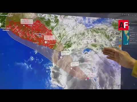 Actualización de la trayectoria y evolución de la Tormenta Tropical “Erick” en el océano Pacífico