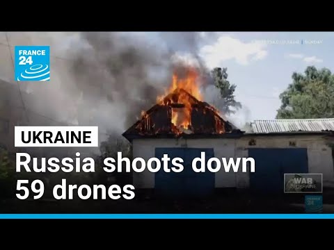 YouTube video thumbnail: Russian Strikes Pound Ukraine, Kyiv Targets Moscow