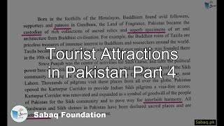 Tourist Attractions in Pakistan Part 4