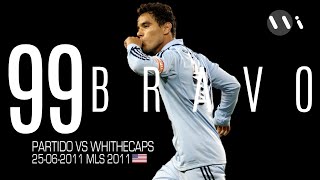 Omar Bravo Partido vs Whitecaps MLS 2011