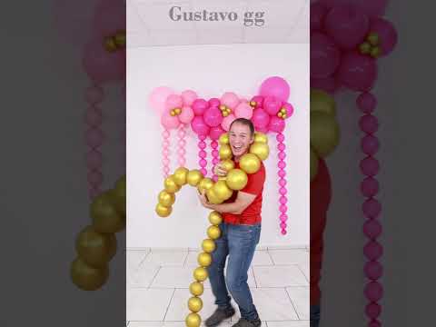 AWESOME IDEAS 🤩 Balloon decoration ideas ✨ birthday decoration ideas at home #tiktok  #balloon #diy