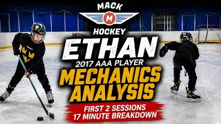 HOW TO IMPROVE AT HOCKEY- ANALYZE, CORRECT, EDUCATE AND STUDY YOUR TECHNIQUE-ETHAN 2017AAA ANALYSIS 