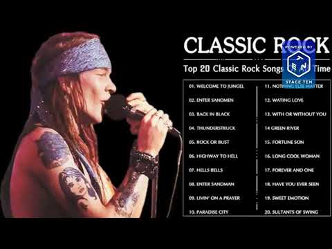 Classic Rock - Top 20 Classic Rock Songs Of All Time