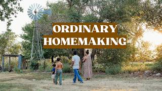 An Ordinary Summer Evening at the Farmhouse | Simple Homemaking