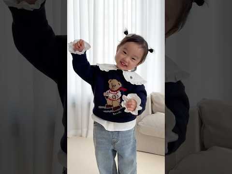 27갤 아기의 겨울 룩북 패션쇼☃️❄️ #마리떼키즈