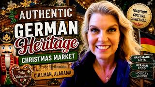 A Real GERMAN Christmas Market… in Alabama?!
