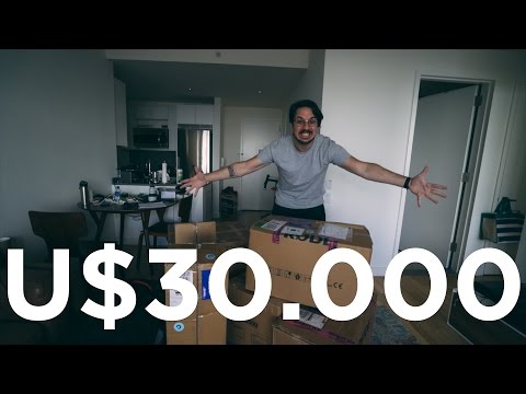 30 MIL DÓLARES EM EQUIPAMENTOS - UNBOXING ÉPICO