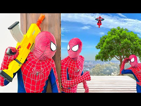 I Saw Others SPIDER-MAN ??? || Time Loop vs SuperHero House ( Short Movie , Funny... )