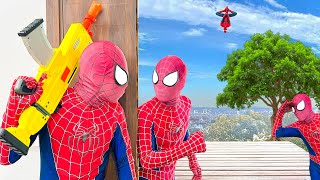 I Saw Others SPIDER-MAN ??? || Time Loop vs SuperHero House ( Short Movie , Funny... )