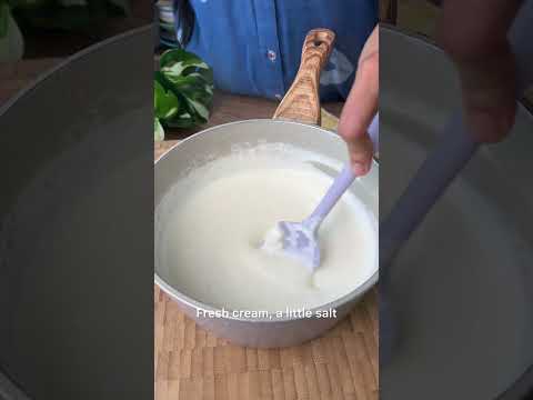 Homemade Jugaad Mascarpone Cheese
