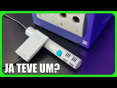 COMPREI O MICROFONE DO GAMECUBE EM PLENO 2024